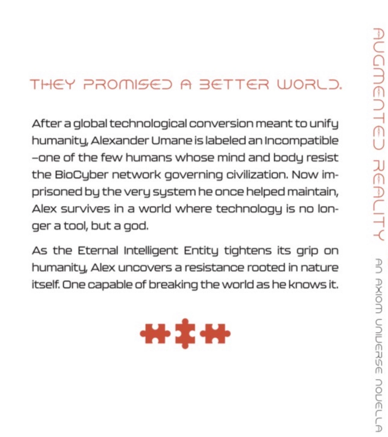 Augmented Reality: An Axiom Universe Novella